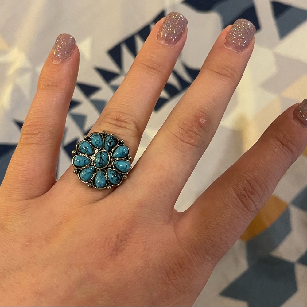 Faux Turquoise Ring